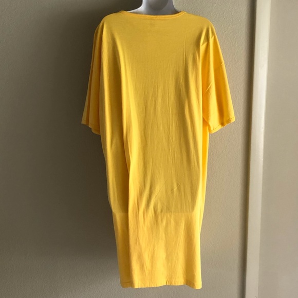 NWT 100% cotton Oversize T-Shirt Coverup - Picture 3 of 10